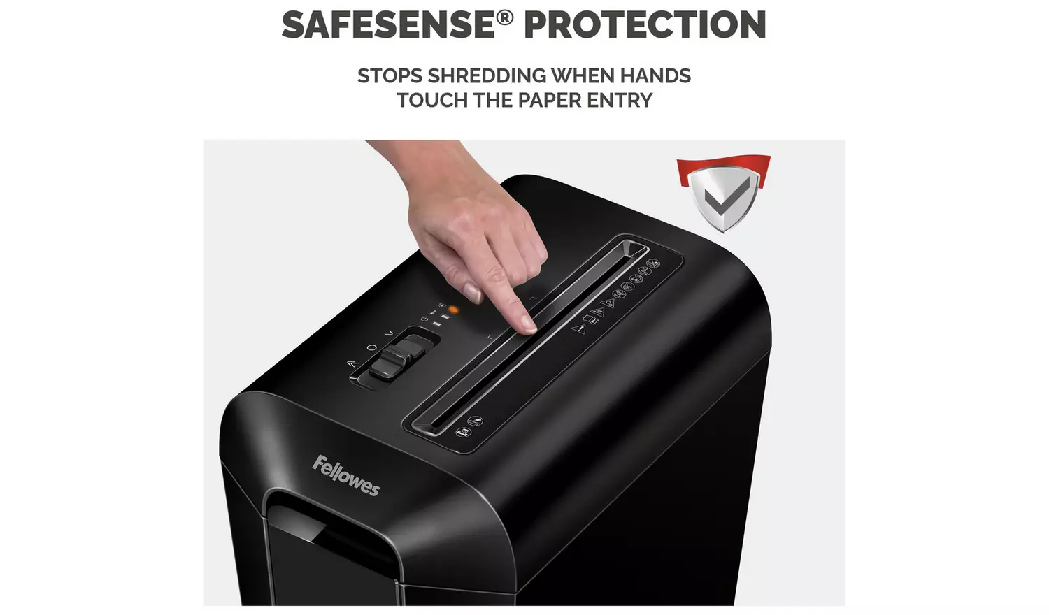 Fellowes PowerShred LX65 10 Sheet 22 Ltr Cross-Cut Shredder