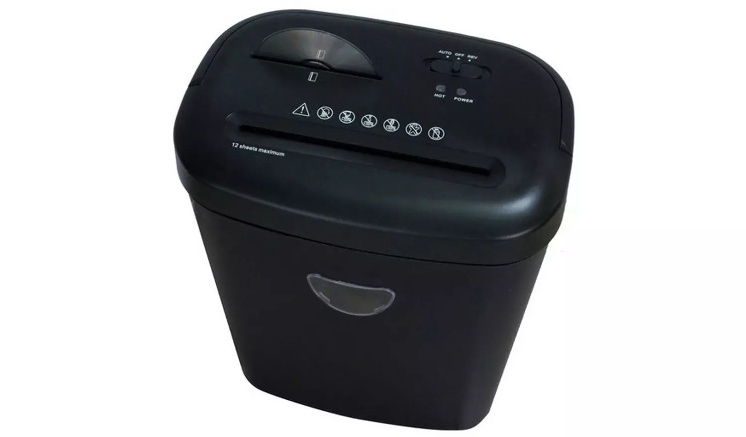 ProAction 12 Sheet 25 Litre Card and CD Cross Cut Shredder