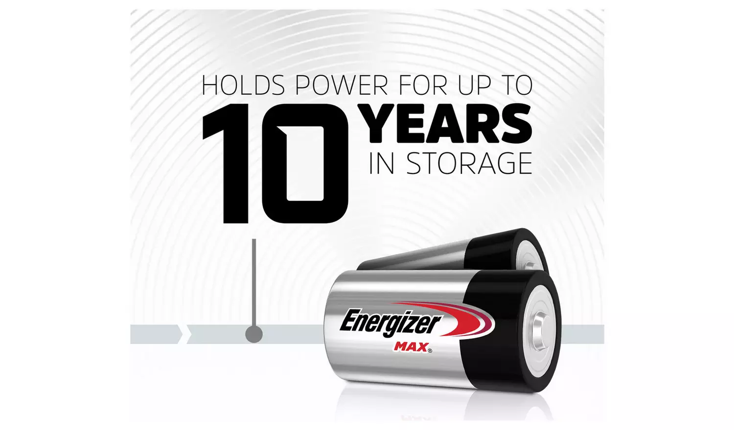 Energizer Max Alkaline D Batteries - Pack of 4