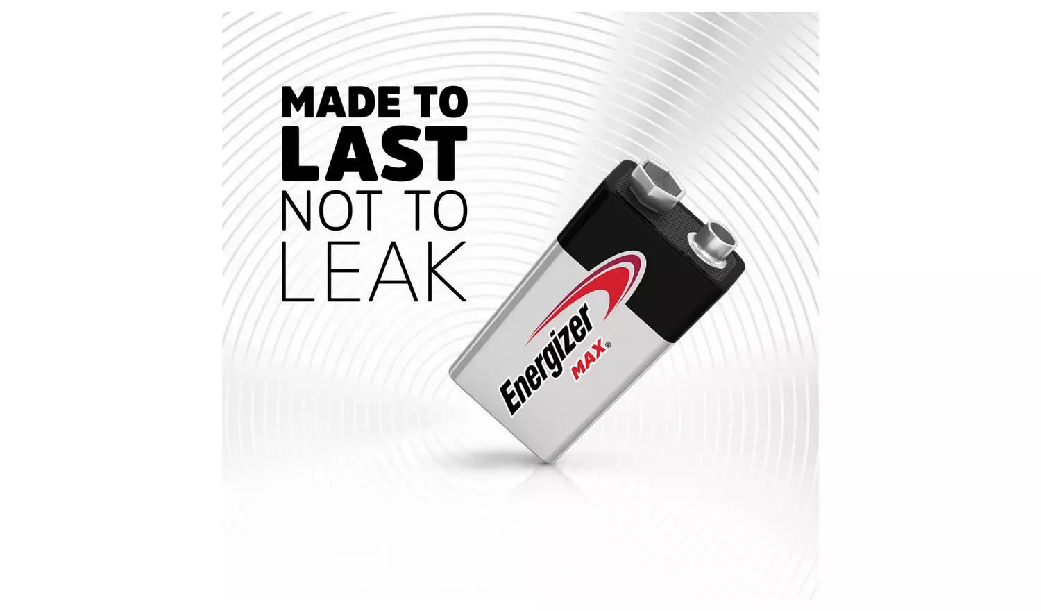 Energizer Max Alkaline 9V Batteries - Pack of 3