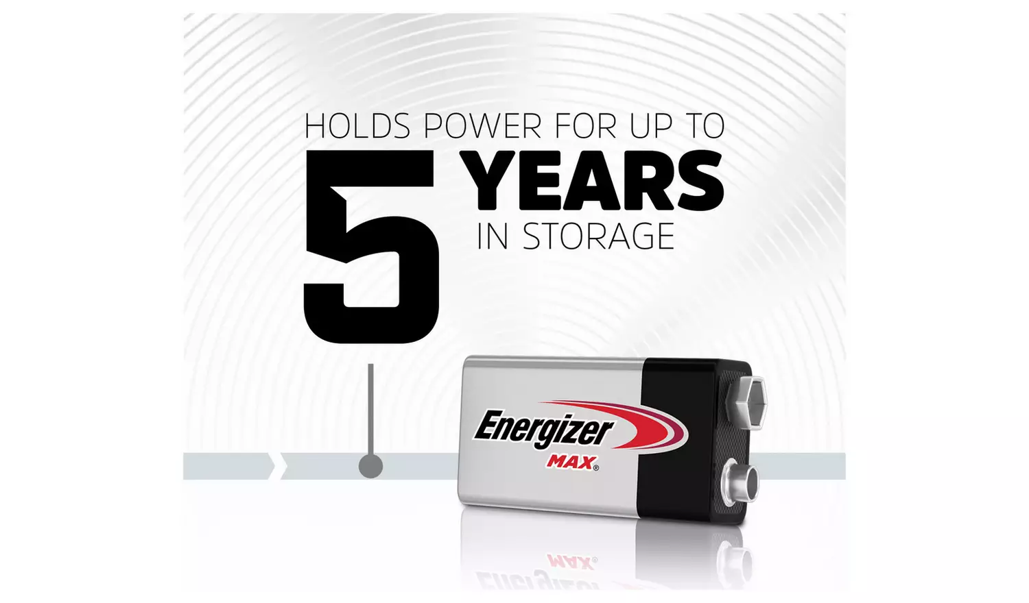 Energizer Max Alkaline 9V Batteries - Pack of 3