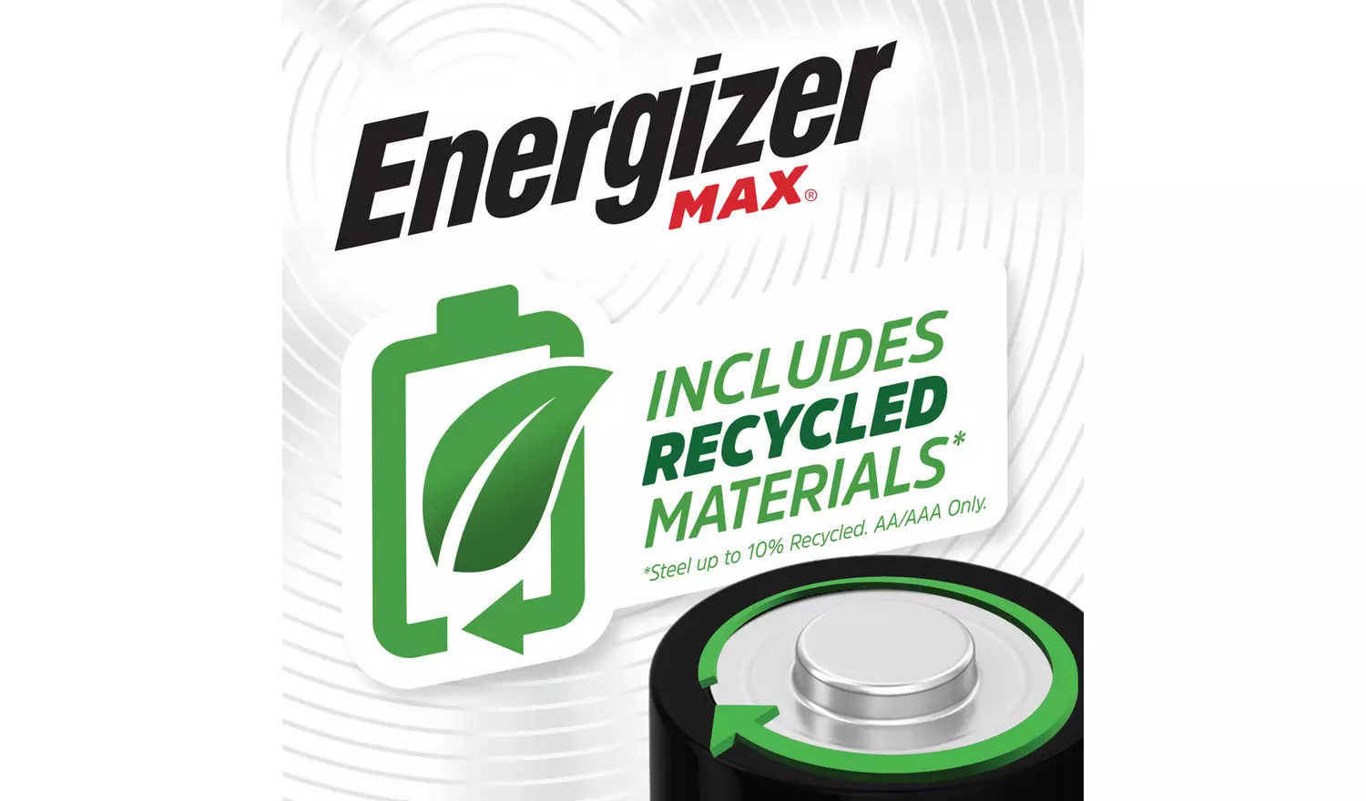 Energizer Max Alkaline AA Batteries - Pack of 8