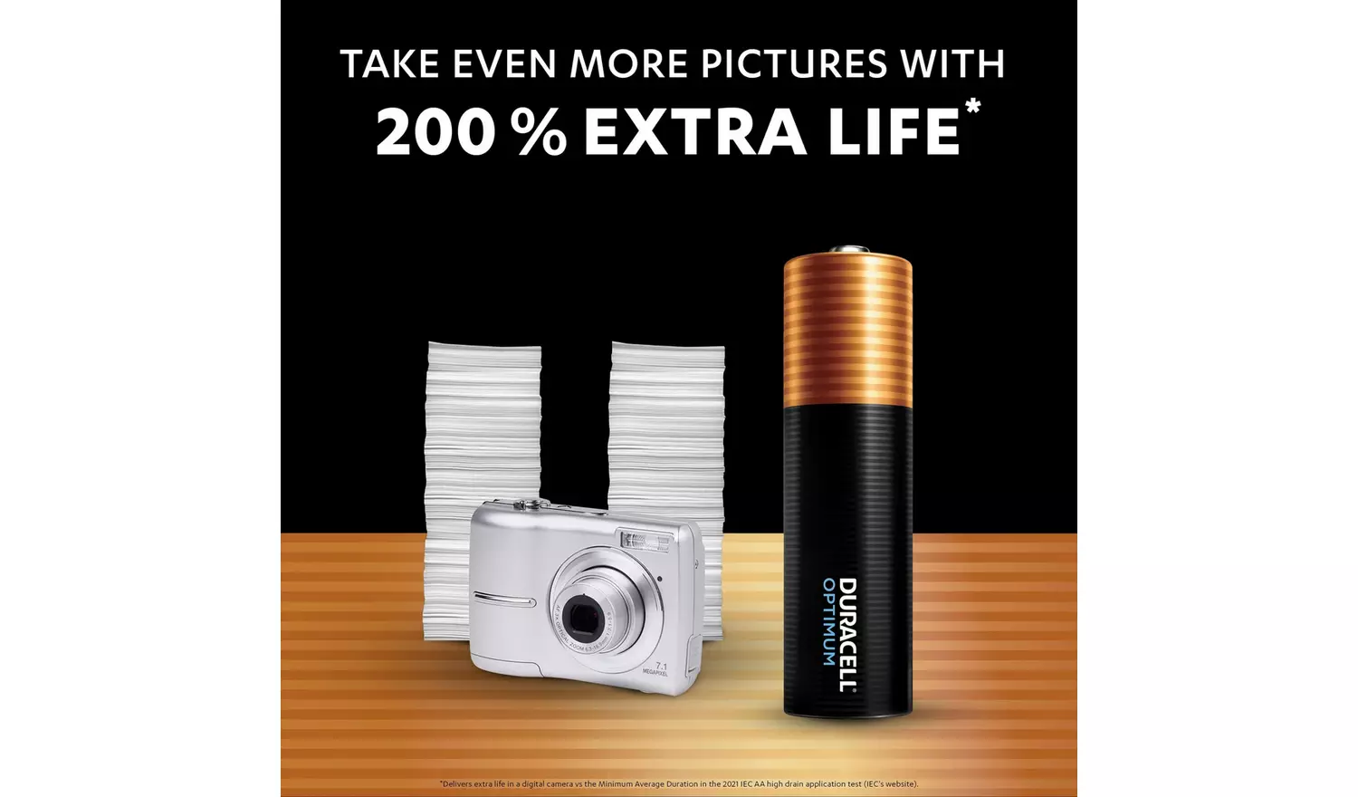 Duracell Optimum Alkaline AA Batteries - Pack of 8