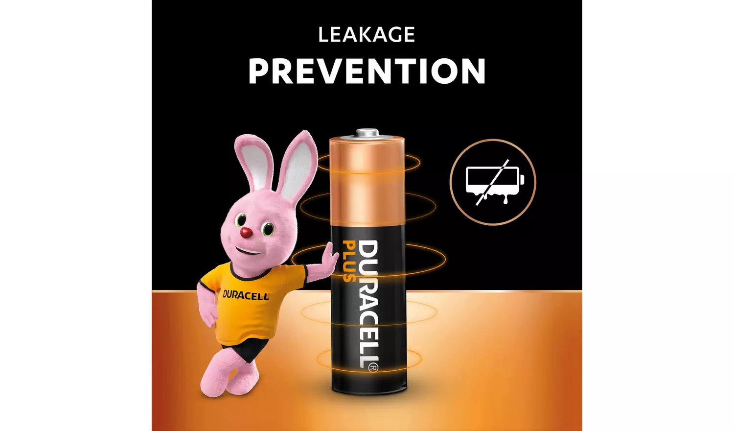 Duracell Plus Alkaline AA Batteries - Pack of 4