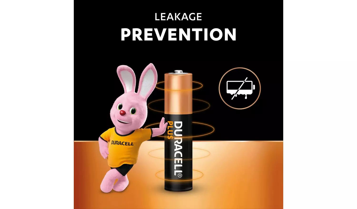 Duracell Plus Alkaline AAA Batteries - Pack of 4