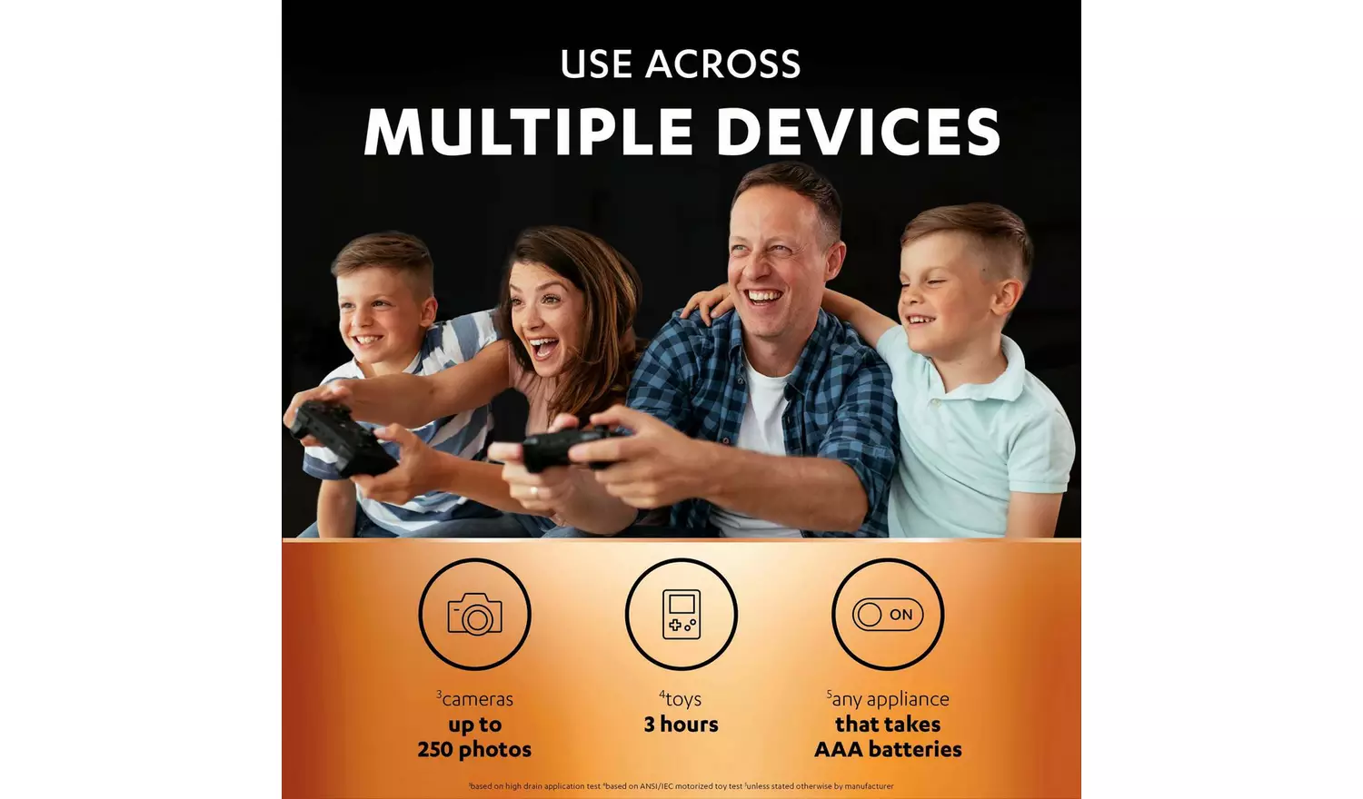 Duracell Plus AAA Batteries, pre-charged - Pack of 4