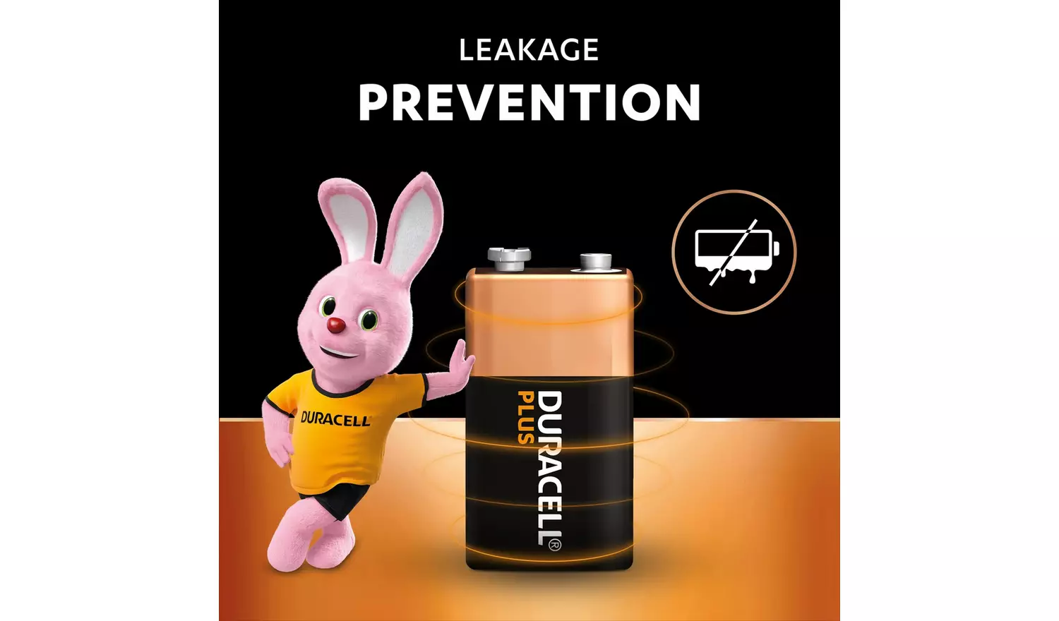 Duracell Plus Alkaline 9V Battery - Pack of 1