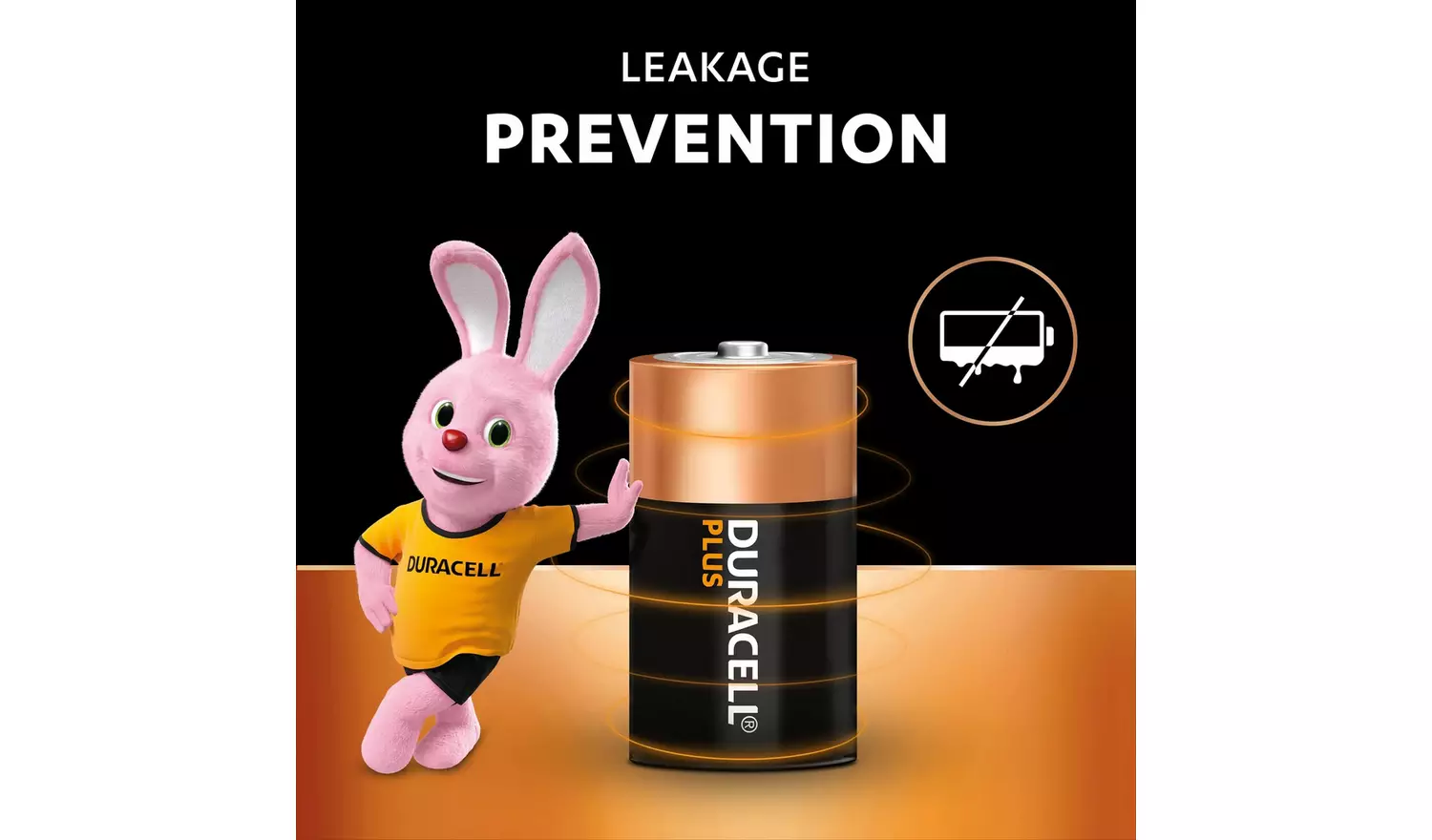 Duracell Plus Alkaline D Batteries - Pack of 2