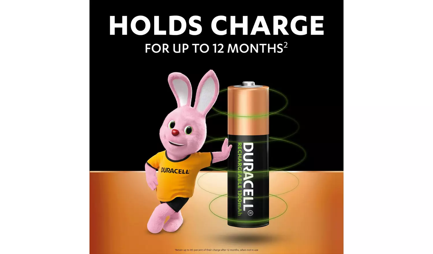 DuracellPlus AA Batteries, pre-charged - Pack of 4