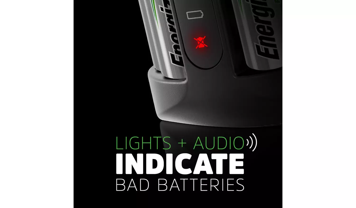 Energizer Pro Battery Charger with 4 x AA Batteries