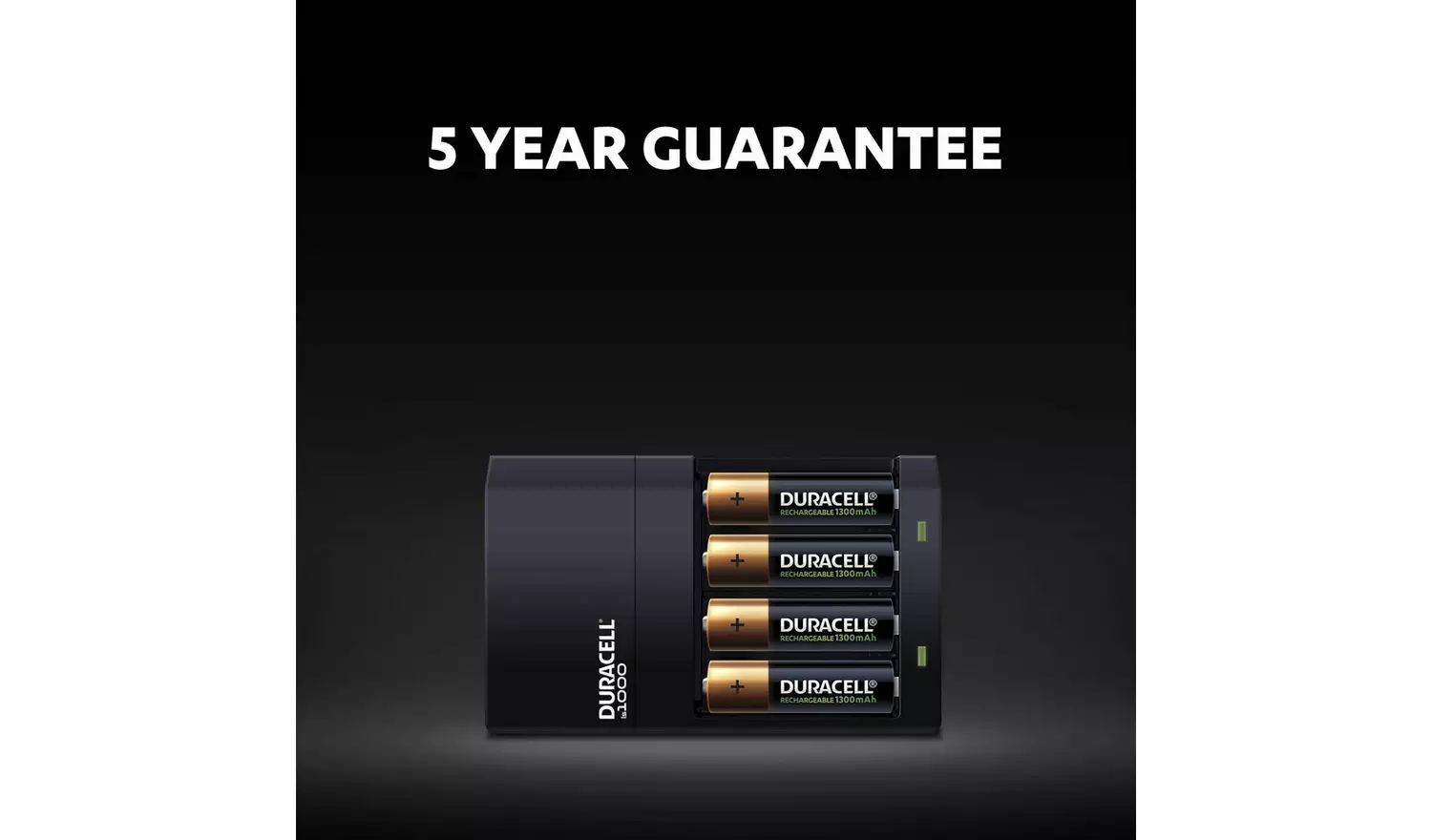 Duracell 4 hours Battery Charger with 2 AA and 2 AAA
