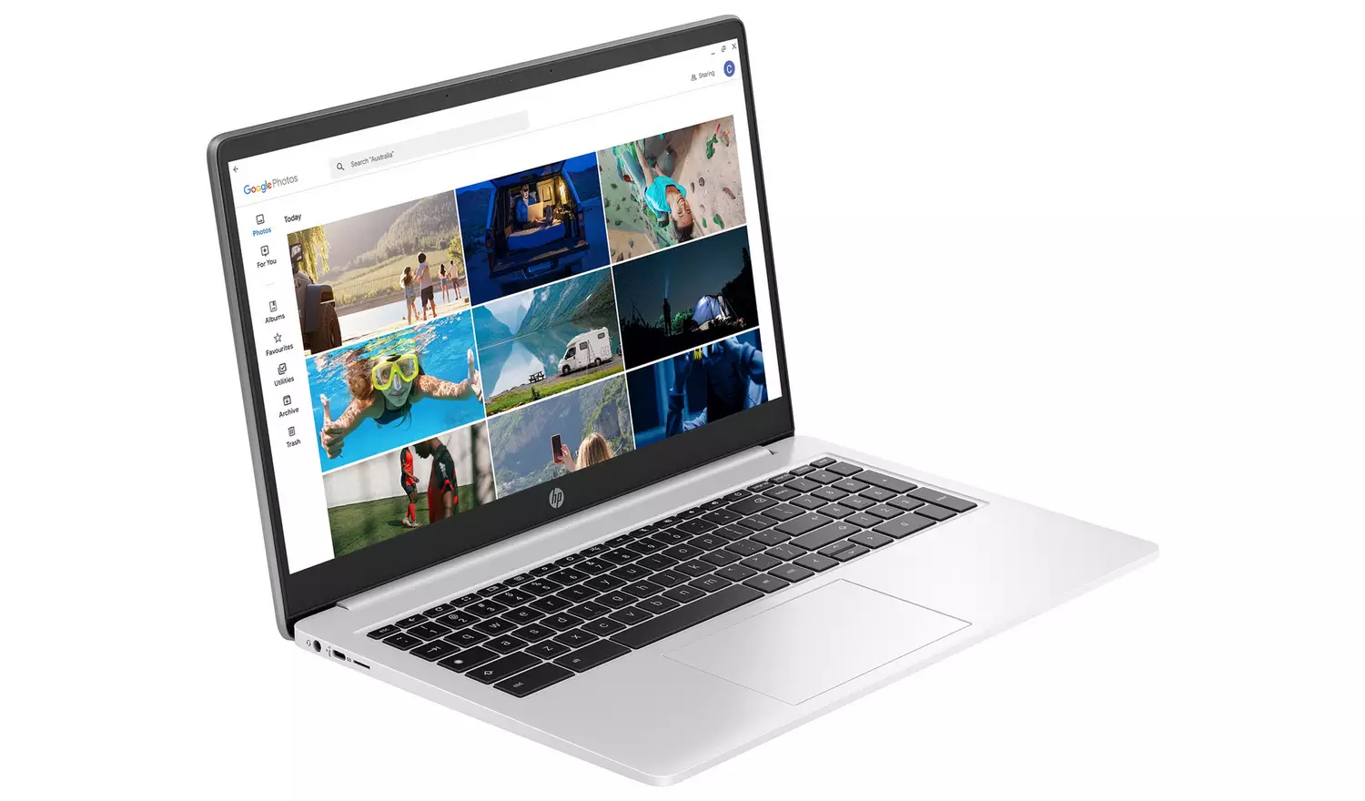 HP 15a-na0007na 15.6in Celeron 4GB 128GB Chromebook - Grey