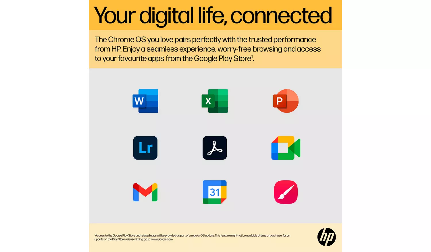 HP 15a-na0007na 15.6in Celeron 4GB 128GB Chromebook - Grey