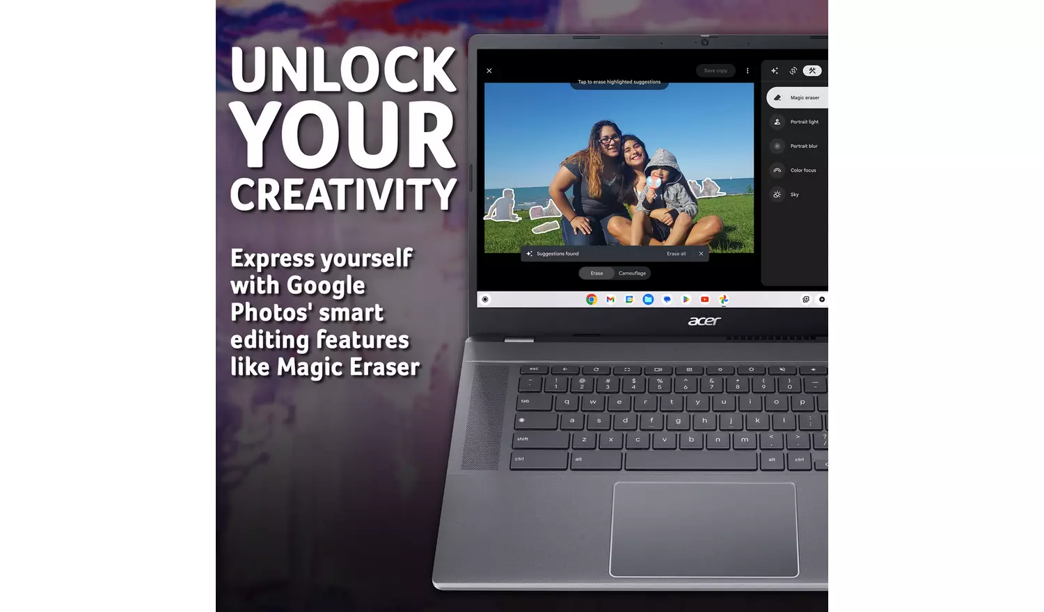 Acer CB515-2H 15.6in i3 8GB 256GB Chromebook Plus