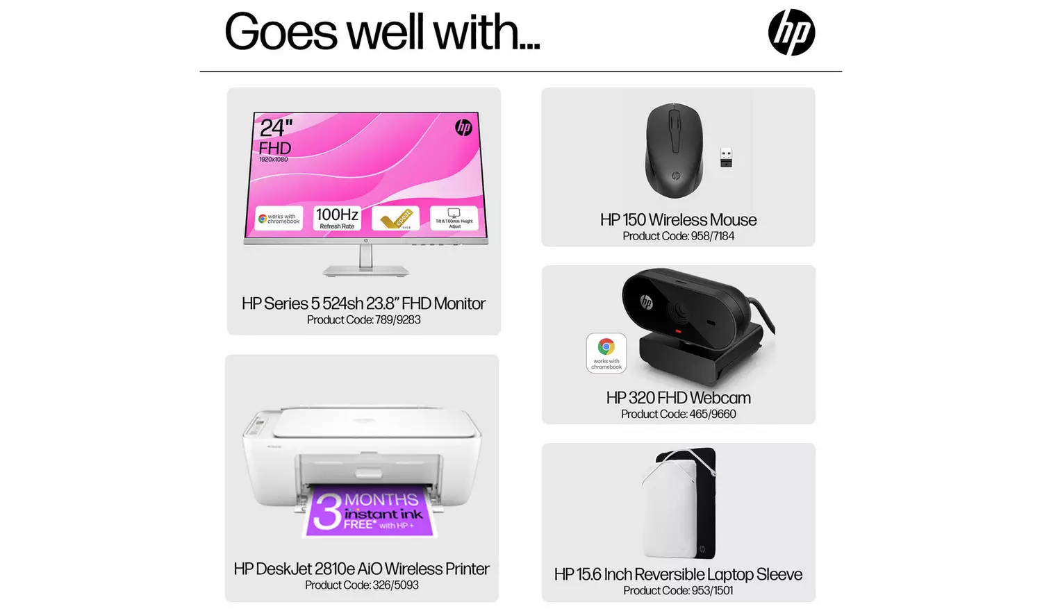 HP 14a-nf0003na 14in Intel 8GB 128GB Chromebook