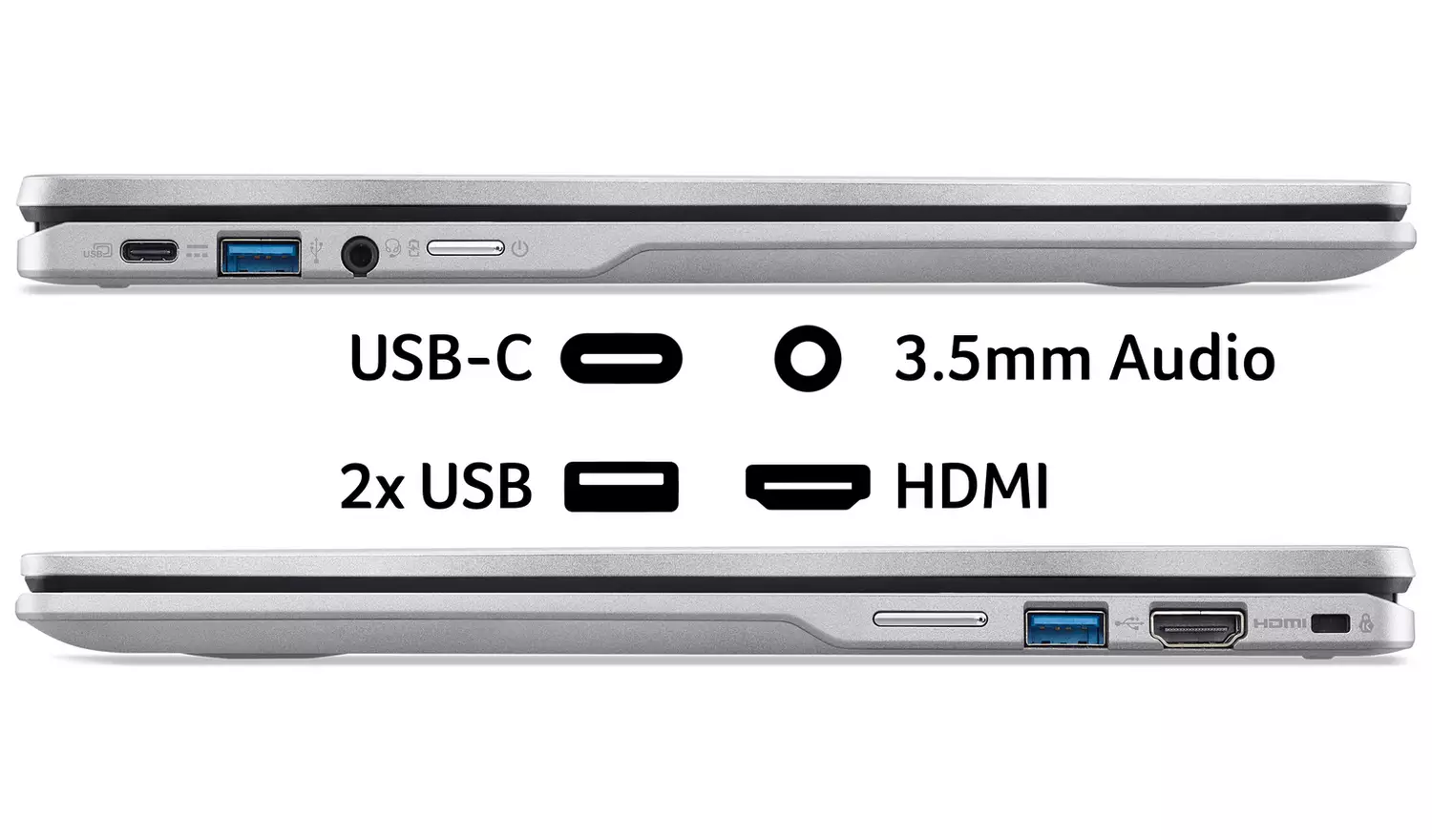 Acer Spin 314 14in Intel N100 4GB 128GB Touch Chromebook