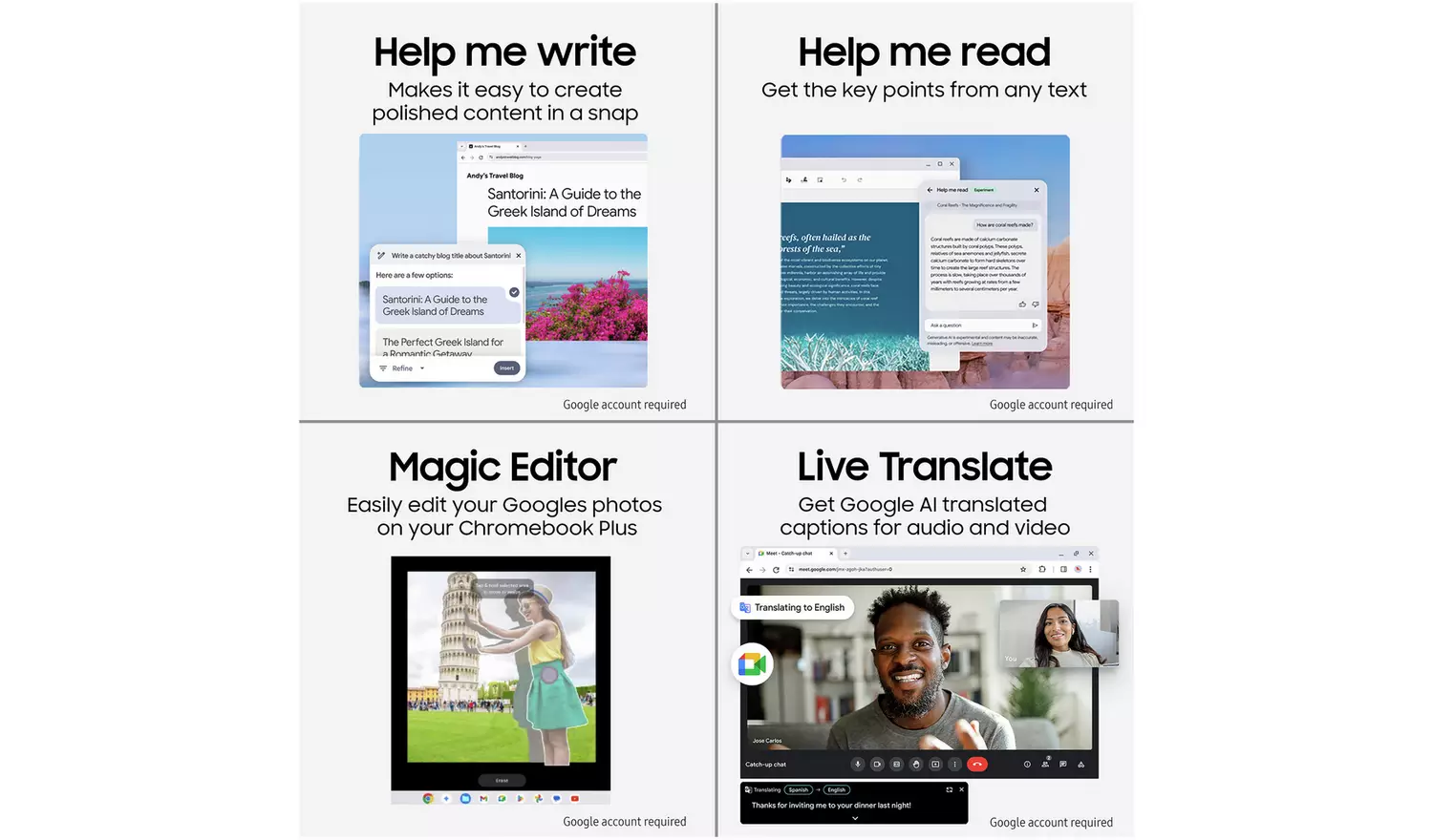 Samsung Galaxy 15.6in 8GB Core 5 256GB Chromebook - Blue