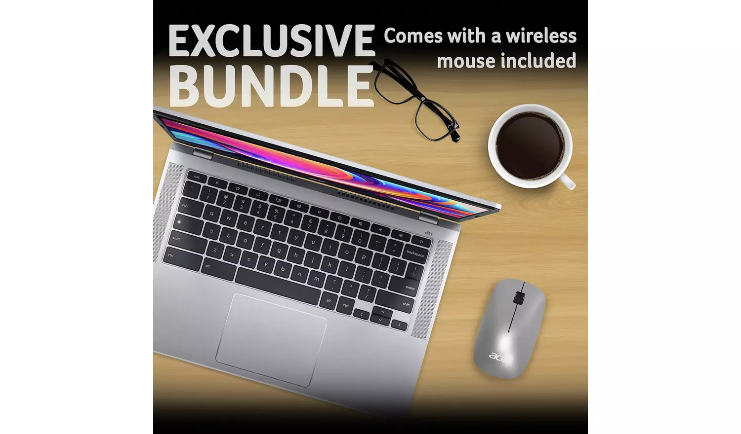 Acer 314 14in N100 8GB 128GB Chromebook - Silver