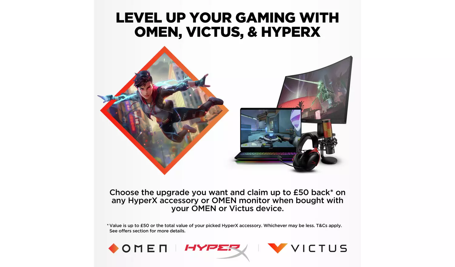 HP Victus 15.6in i5 16GB 512GB RTX3050 Gaming Laptop Bundle