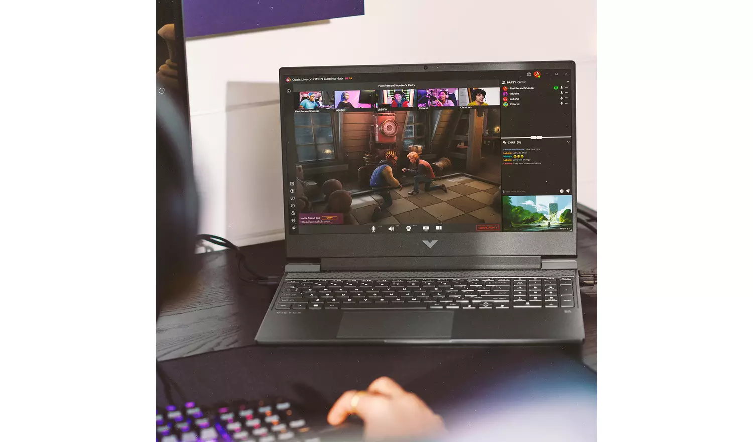 HP Victus 15.6in i5 16GB 512GB RTX3050 Gaming Laptop Bundle