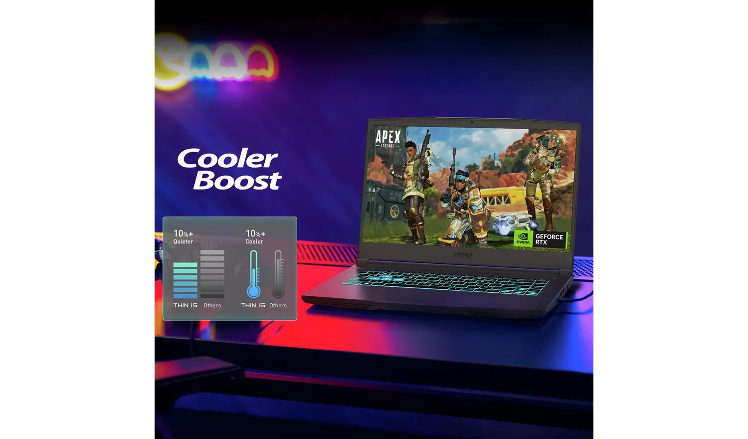 MSI Thin 15 15.6in i5n 16GB 512GB RTX 4050 Gaming Laptop