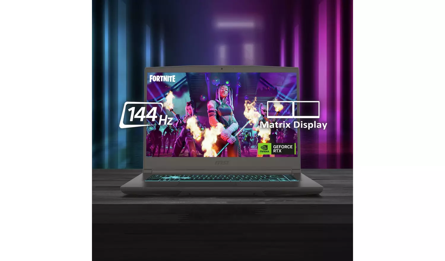 MSI Thin 15 15.6in i5n 16GB 512GB RTX 4050 Gaming Laptop