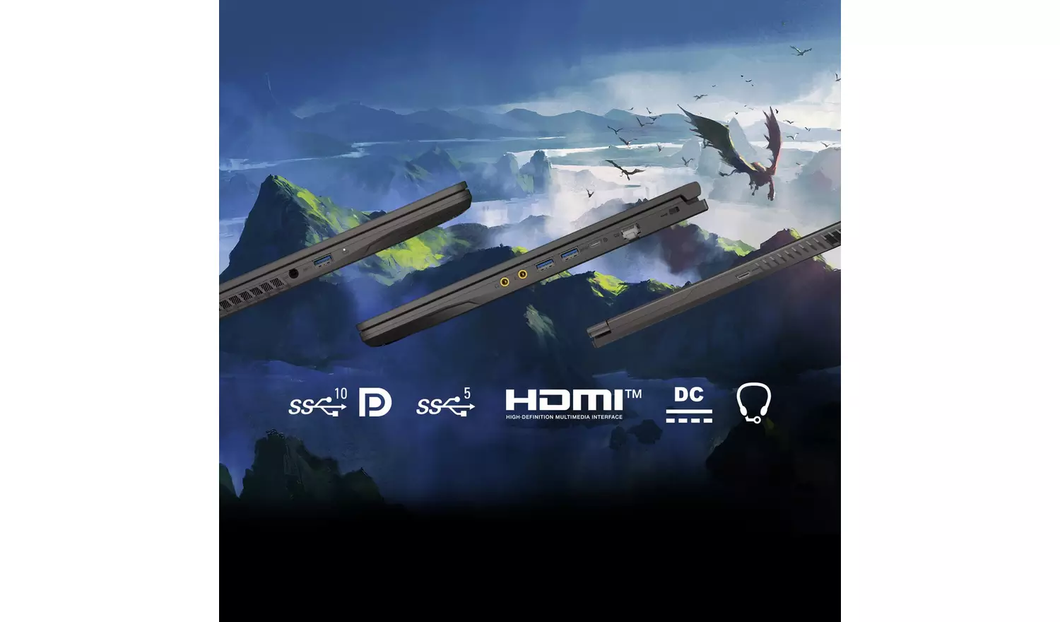 MSI Thin 15 15.6in i5n 16GB 512GB RTX 4050 Gaming Laptop