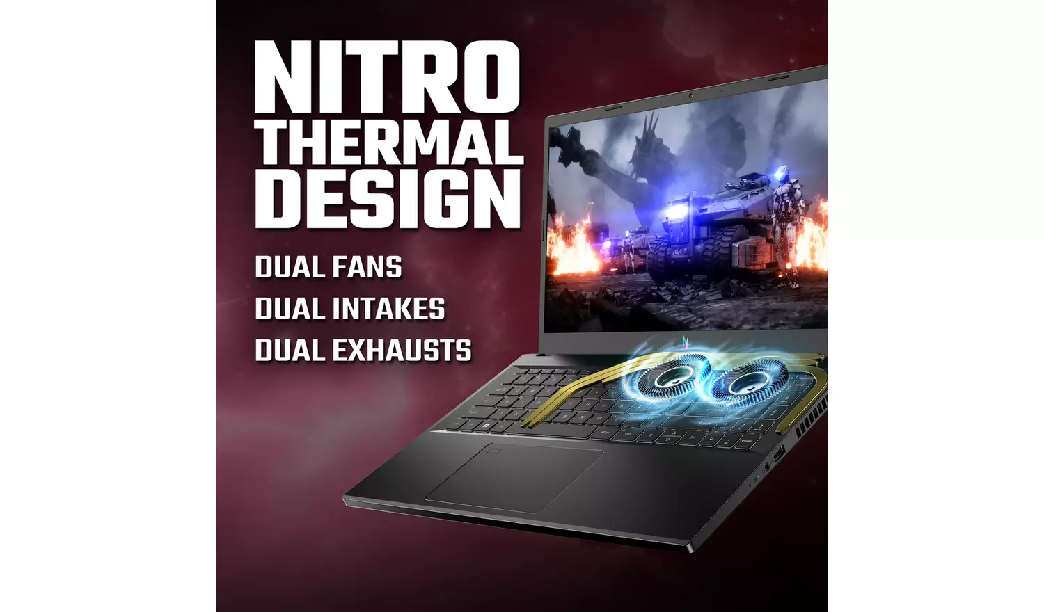 Acer Nitro V15 15.6in i5 16GB 512GB RTX4050 Gaming Laptop