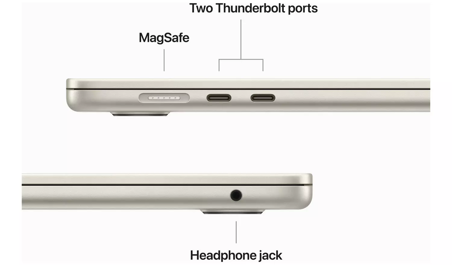 Apple MacBook Air 2023 15.3in M2 8GB 512GB - Starlight