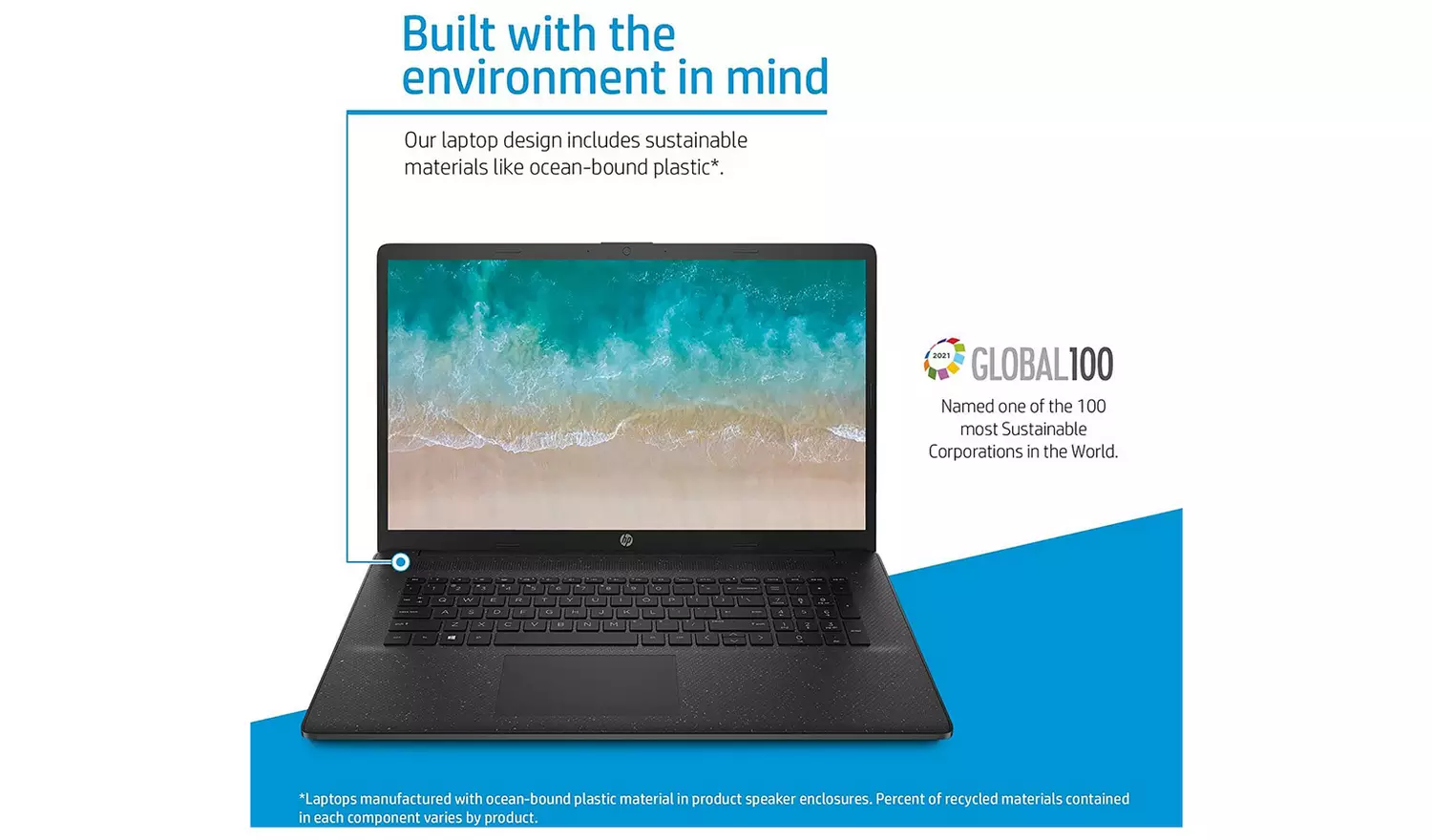 HP 17-cn0104na 17.3in Pentium 4GB 128GB Laptop