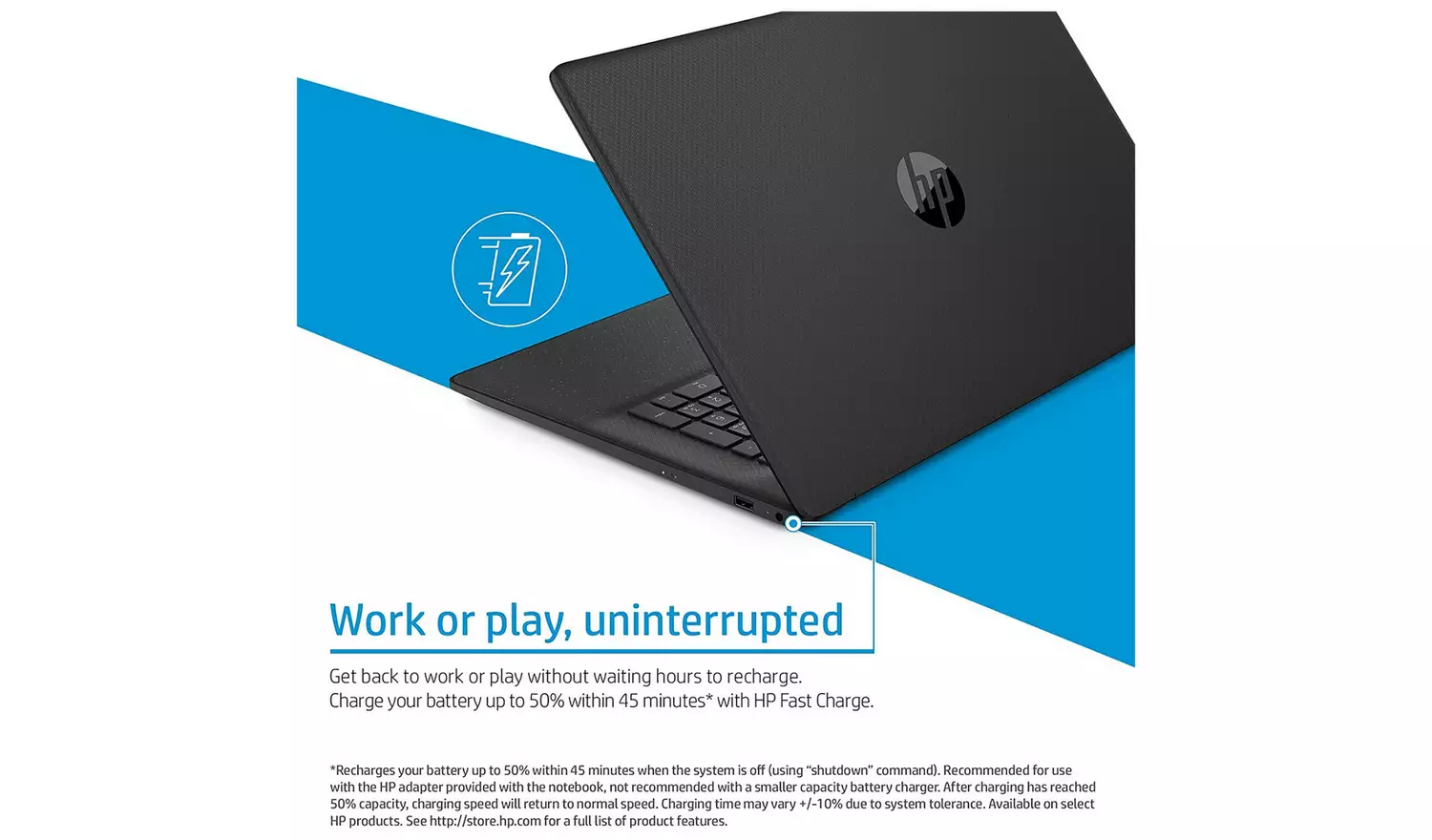 HP 17-cn0104na 17.3in Pentium 4GB 128GB Laptop