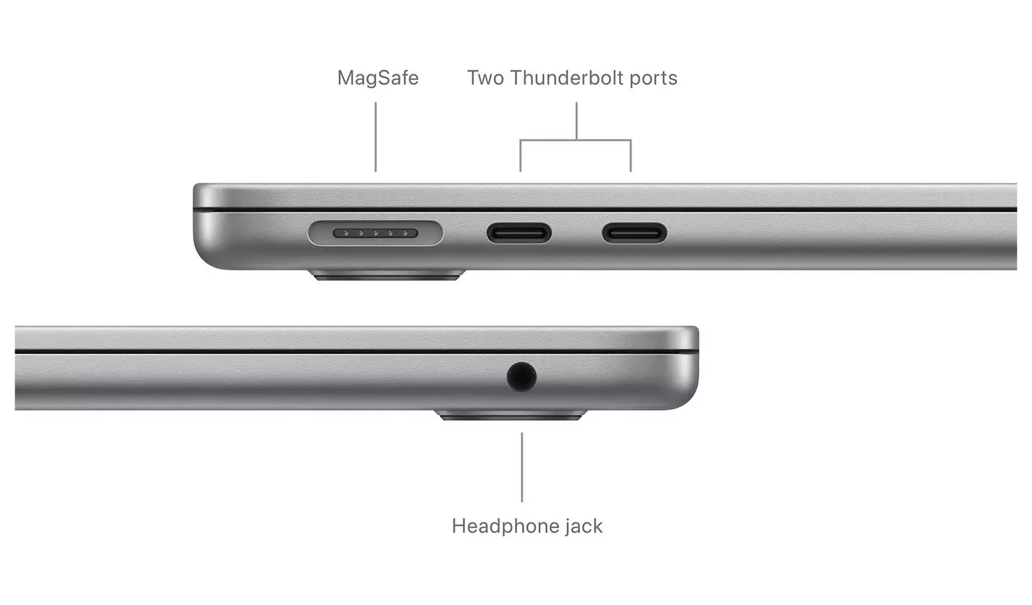 Apple MacBook Air 2024 13.6in M3 8GB 512GB - Space Grey