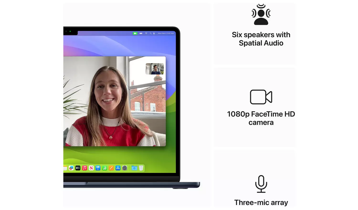 Apple MacBook Air 2024 15.3in M3 16GB 512GB - Midnight