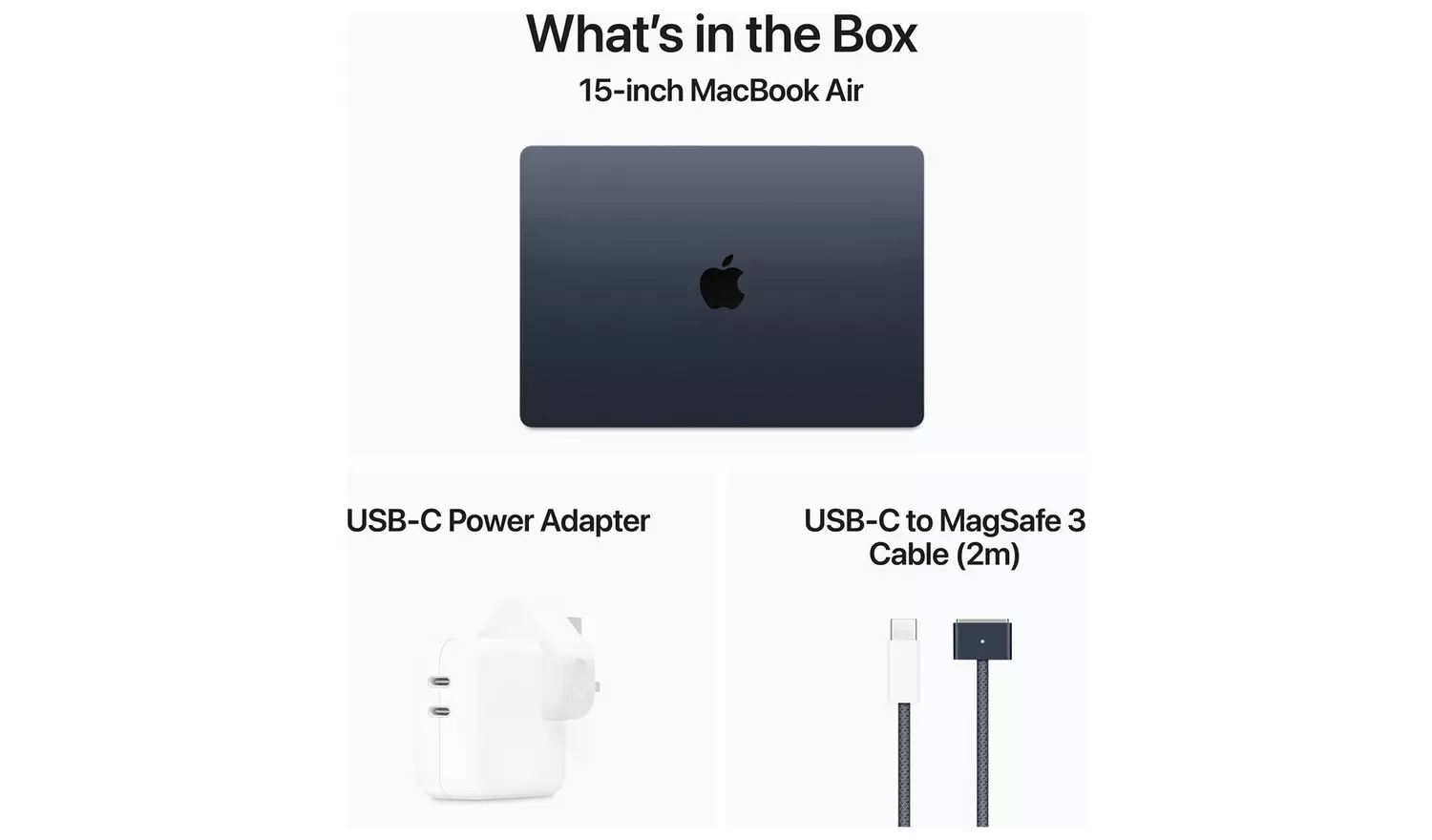 Apple MacBook Air 2024 15.3in M3 8GB 512GB - Midnight