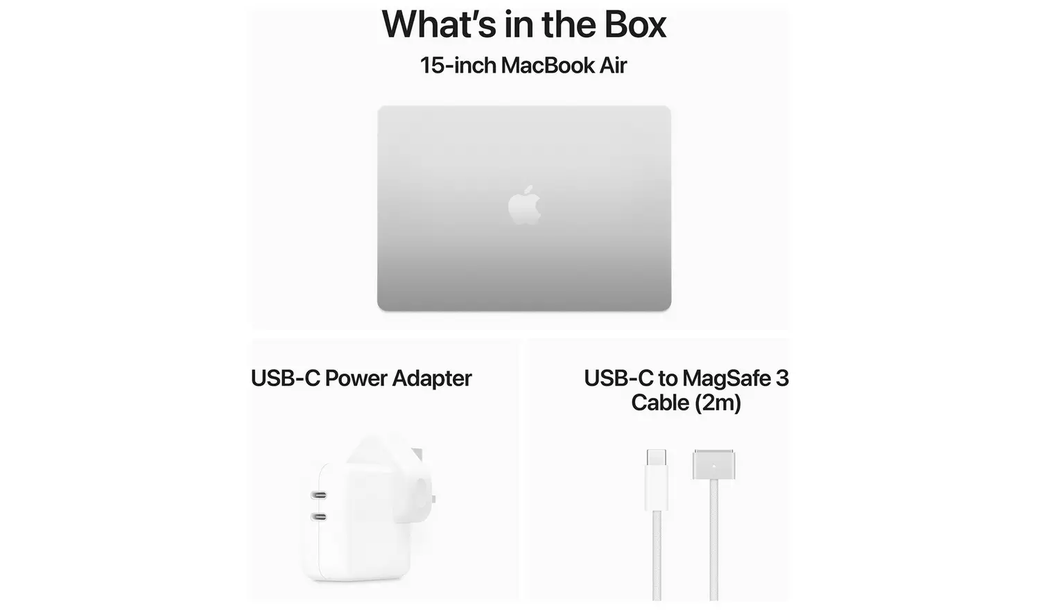 Apple MacBook Air 2024 15.3in M3 8GB 512GB - Silver