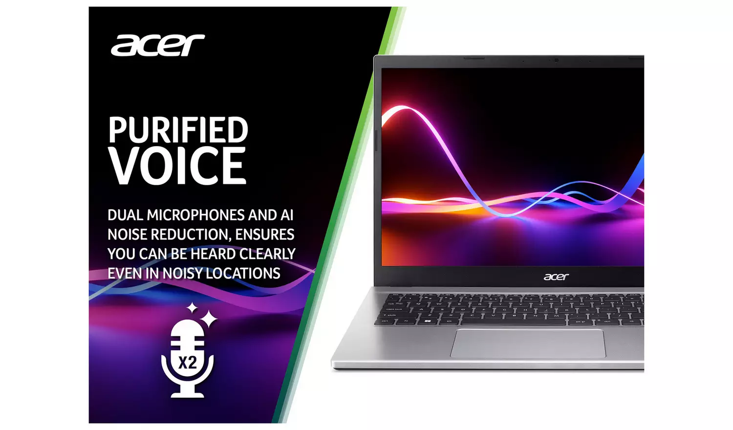 Acer Aspire 3 15.6in Ryzen 5 16GB 512GB Laptop - Silver