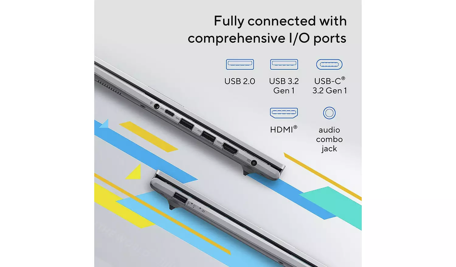 ASUS Vivobook 15.6in i3 8GB 512GB Laptop Bundle