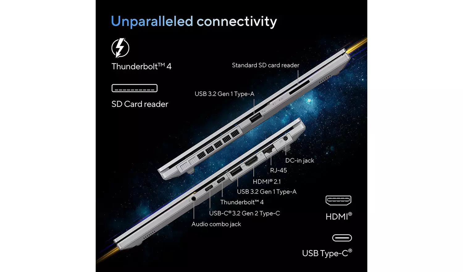 ASUS Vivobook Pro 15 15.6in U9 16GB 1TB RTX4050 Laptop