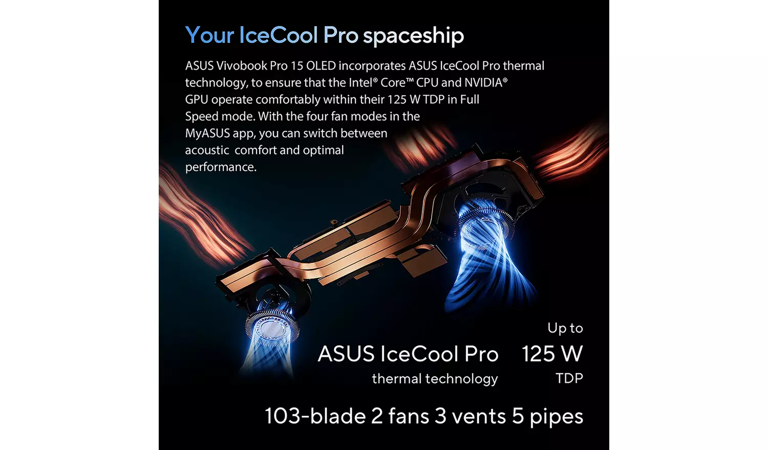 ASUS Vivobook Pro 15 15.6in U9 16GB 1TB RTX4050 Laptop