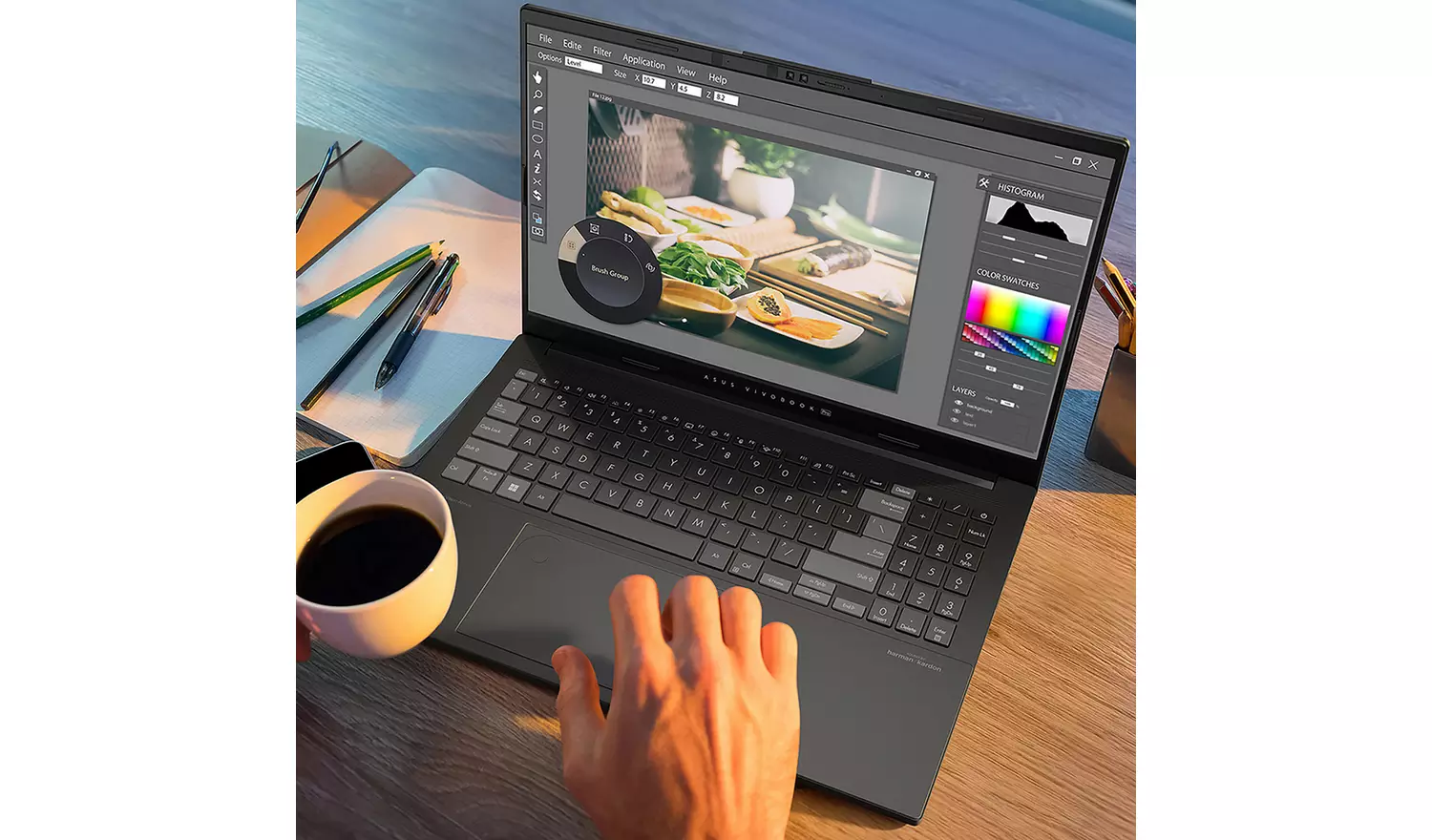 ASUS Vivobook Pro 15 15.6in U9 16GB 1TB RTX4050 Laptop