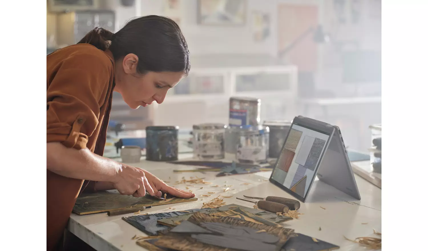 HP Envy x360 14in U5 16GB 512GB 2-in-1 Laptop - Silver