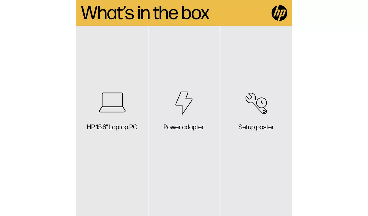 HP 15.6in Ryzen 3 4GB 128GB Laptop