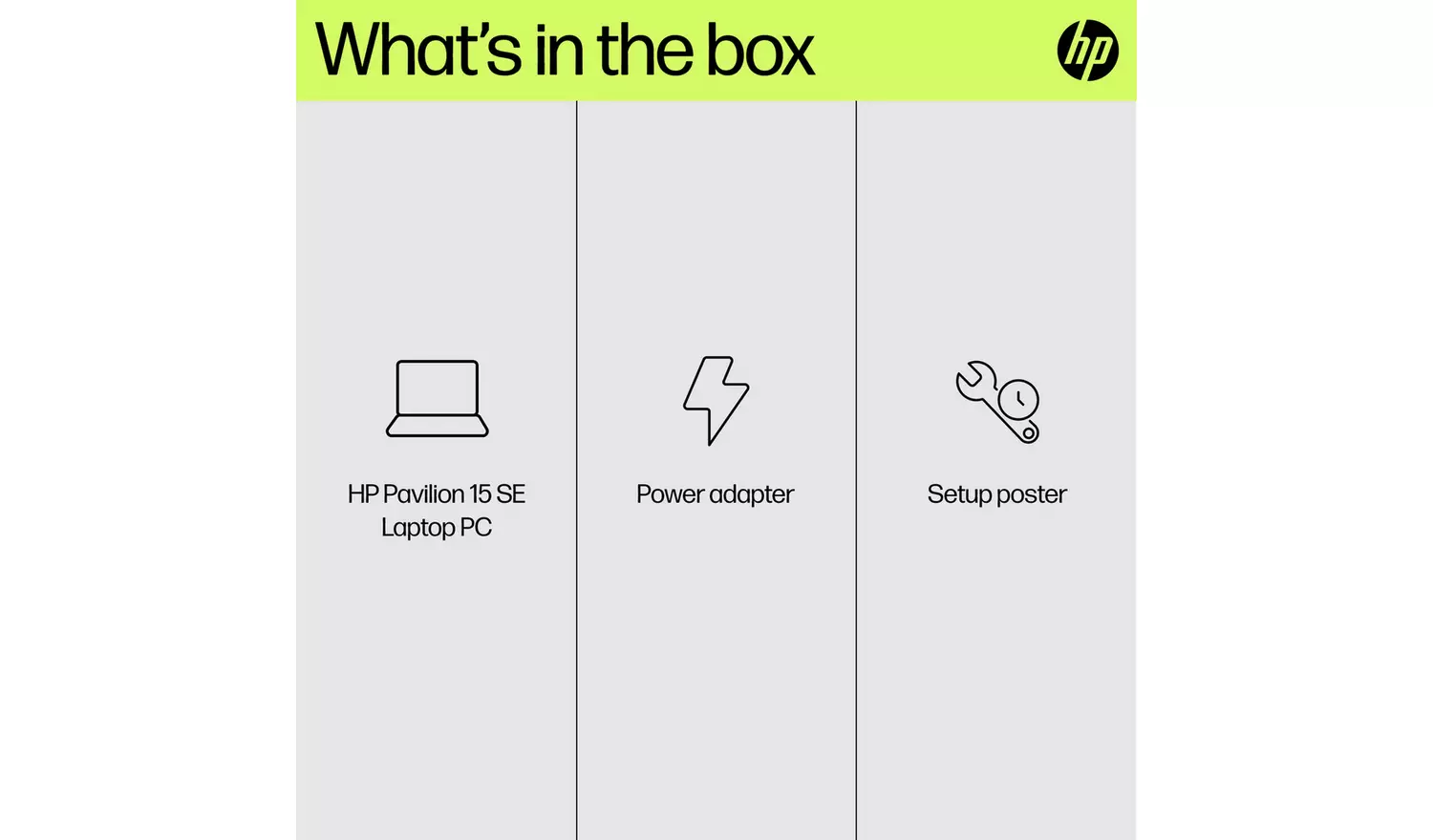 HP Pavilion 15 SE 15.6in i7 16GB 512GB Laptop - Silver