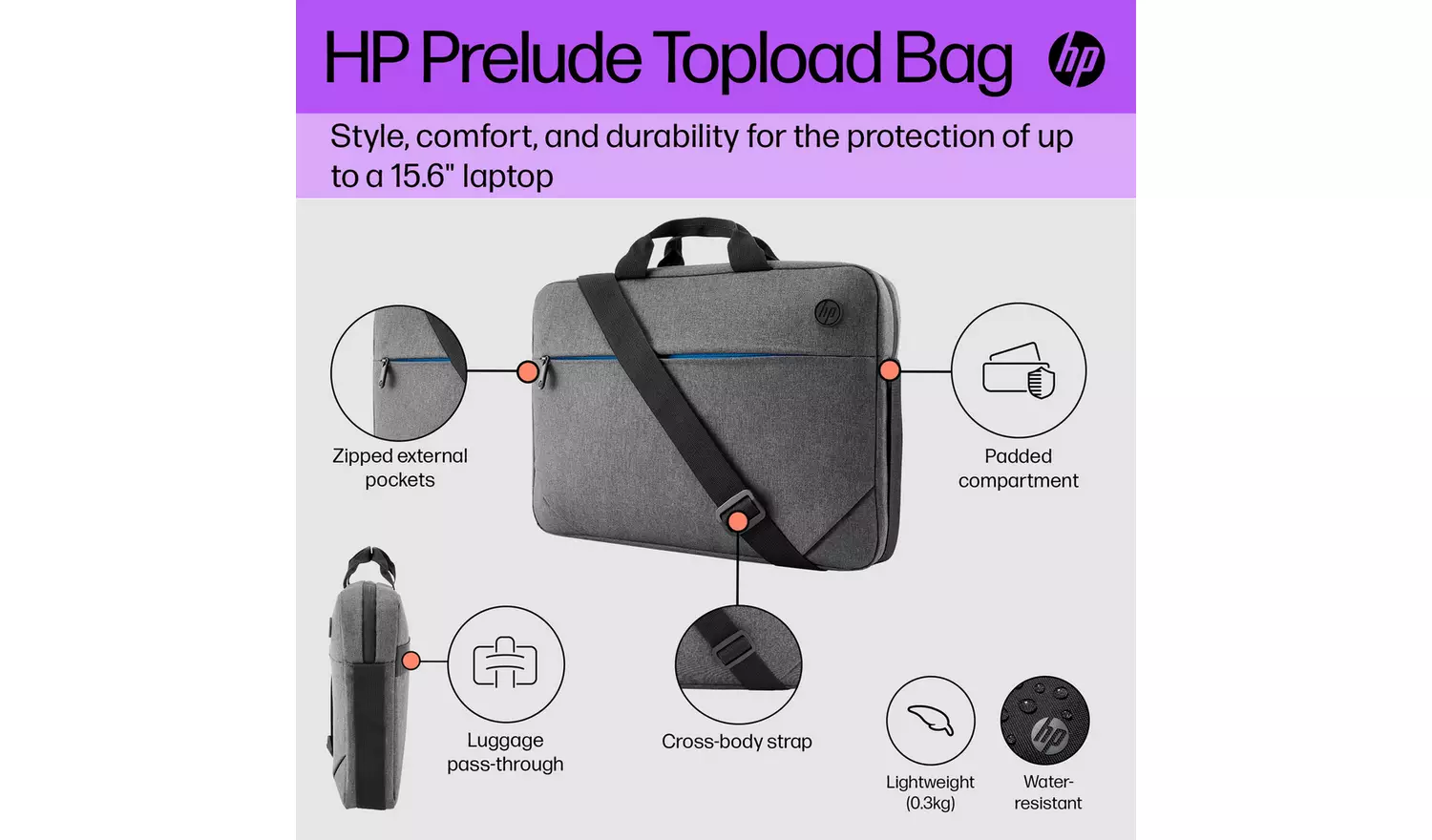 HP 14s-dq0011na 14in Pentium 4GB 128GB Laptop Bundle