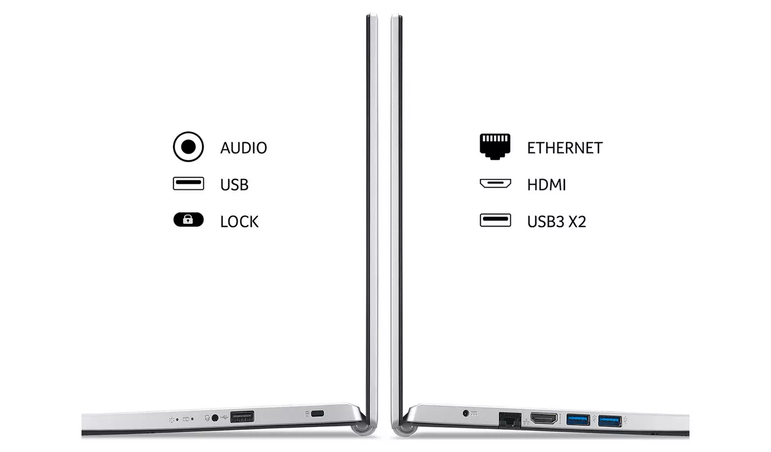 Acer Aspire 3 15.6in i7 8GB 1TB FHD Laptop - Silver