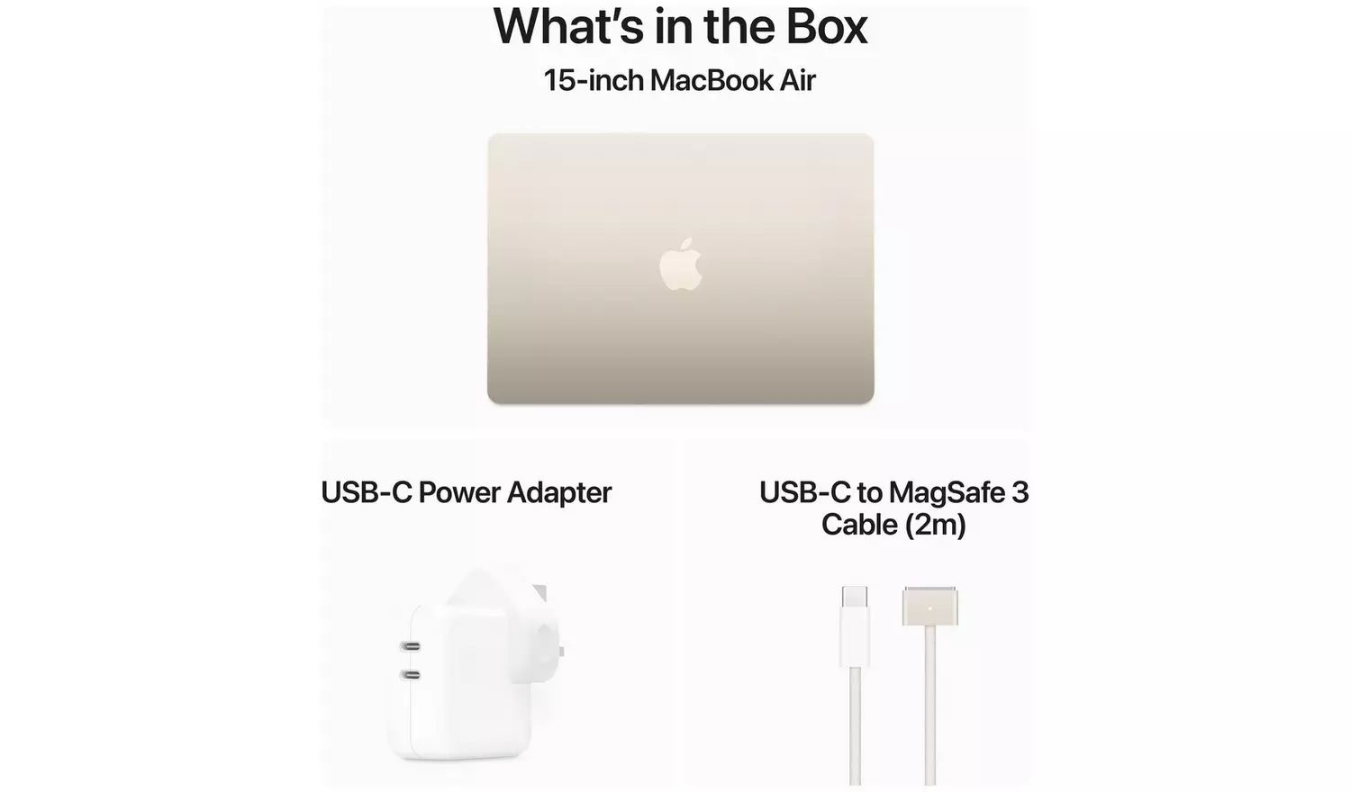 Apple MacBook Air 2024 15.3in M3 24GB 512GB - Starlight