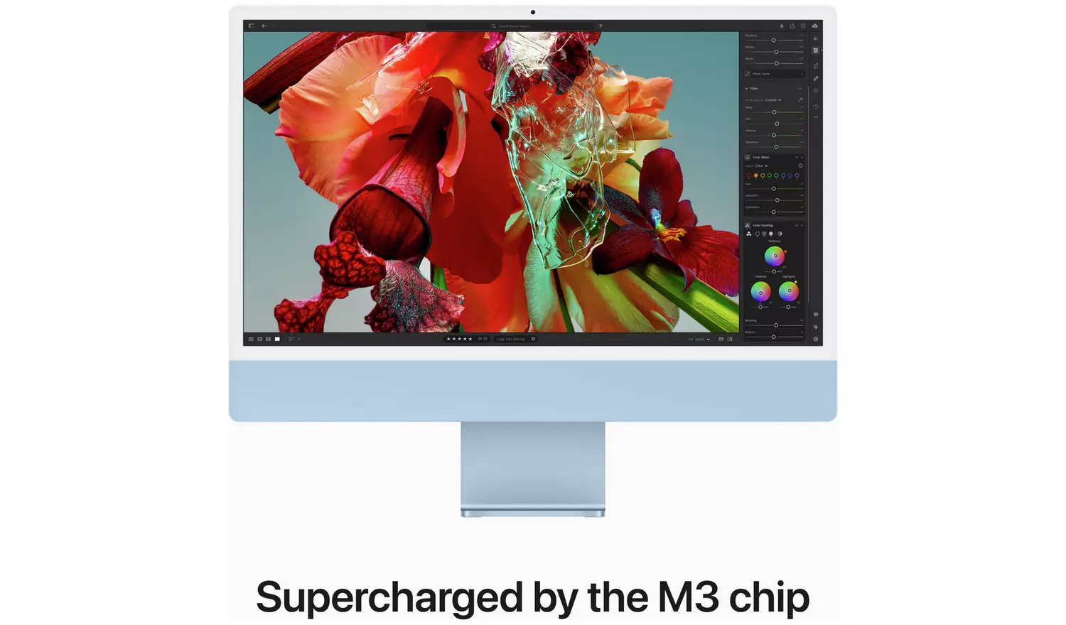 Apple iMac 2023 24in 4.5K Retina Display M3 8GB 512GB - Blue