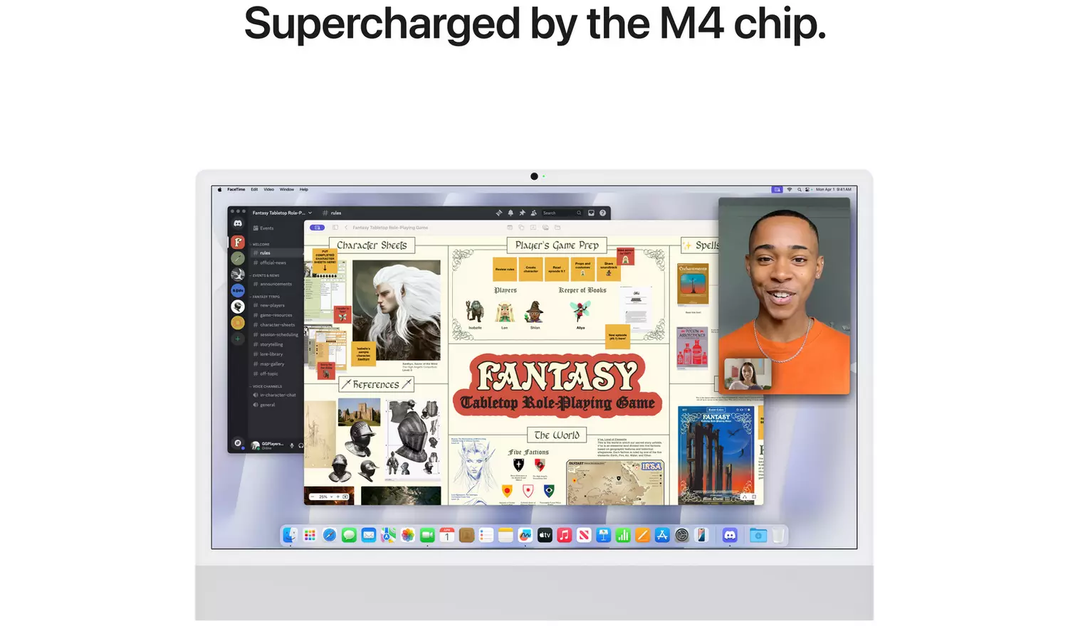 Apple iMac 2024 24in M4 10 Core 16GB 256GB - Silver