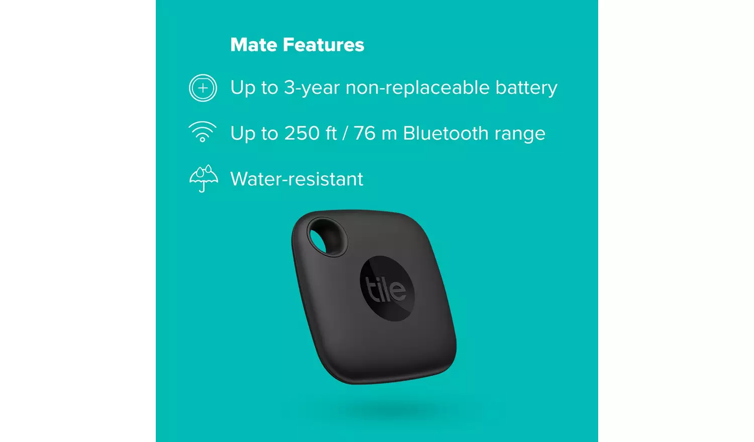 Tile Mate 2022 Black - Pack of 1