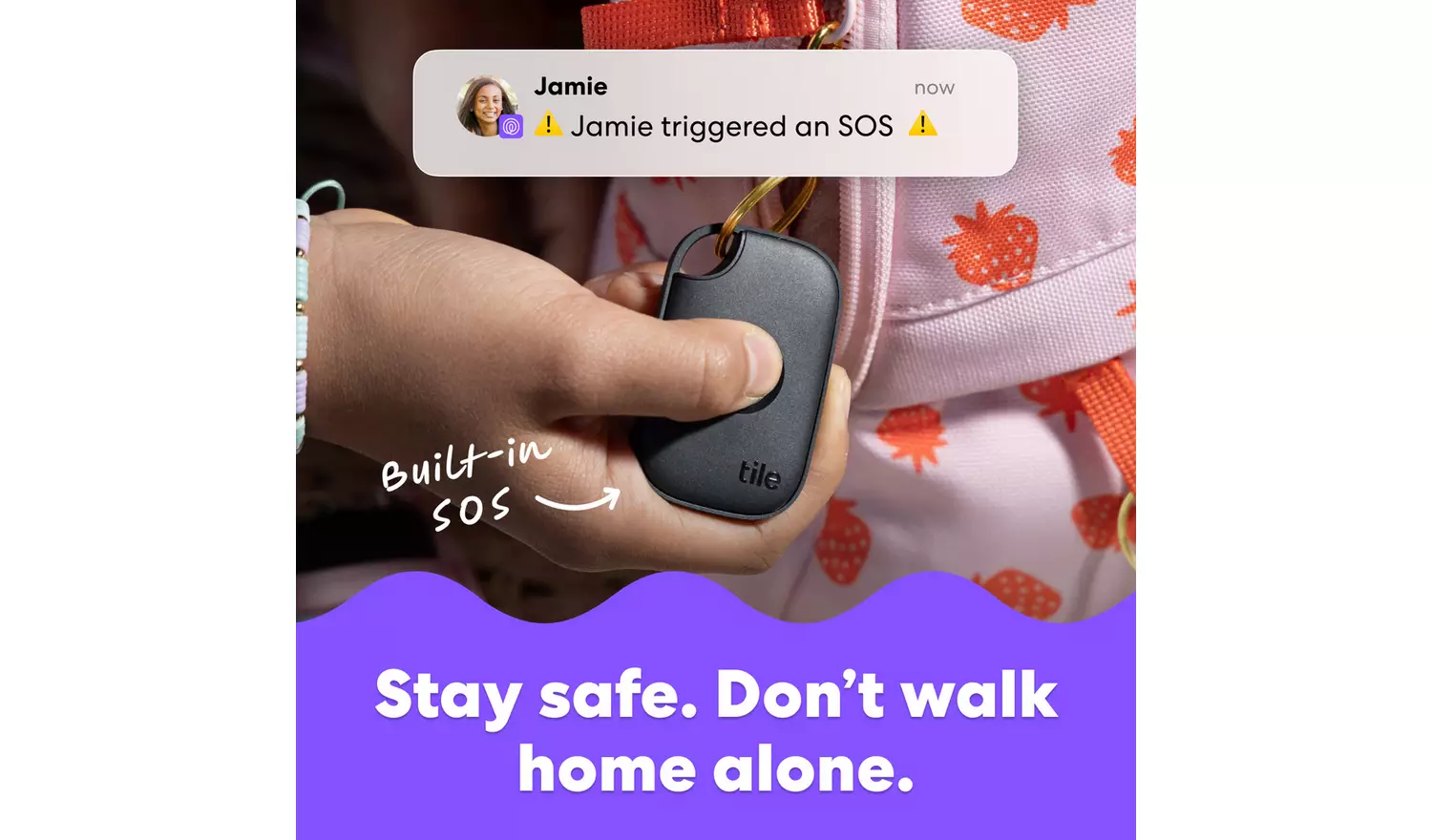 Tile By Life360 Pro 2024 Black - Pack of 1